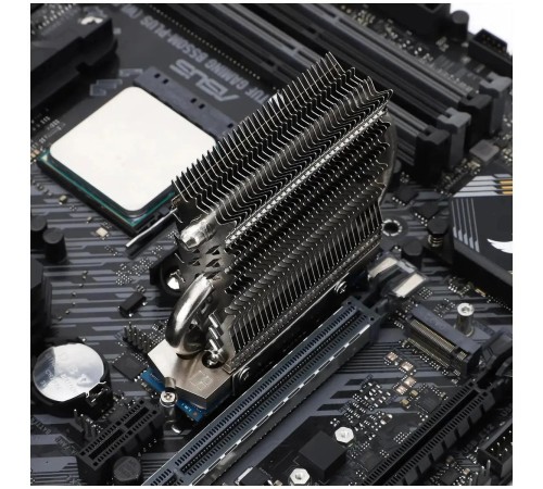 Радиатор к SSD/ SSD Cooler Thermalright M.2 HR-09 2280 SSD (Radiator, Al, M.2 2280, Heat pipes:1x6mm, 79x24x48mm, Silver)