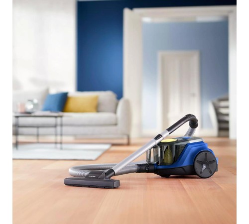Пылесос Philips/ Пылесос Philips, безмешковый, мощность 850 Вт, 2 насадки, объем пылесборника 1.3 л, цвет синий