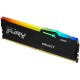 Память оперативная/ Kingston 8GB 5600MT/s DDR5 CL40 DIMM FURY Beast RGB XMP
