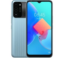 KG5m SPARK Go 32 Ice Silver, 6.52" Asahi Glass, 20:9, 1600 x 720 пикселей, 2.0GHz, 4 Core, 2GB RAM, 32GB, up to 256GB flash, 13Mpix+0,08Mpix/8Mpix, 2 Sim, 4G, BT v5.0, WiFi 802.11 b/g/n, GPS/AGPS, GLONASS,NFC, Micro-USB, 5000mAh, Android 11 + HiOS 6.