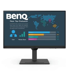 Монитор LCD 27'' 16:9 2560х1440(WQHD) IPS, nonGLARE, 75 Hz, 350 cd/m2, H178°/V178°, 1000:1, 16.7M, 5ms, HDMI, DP, USB-C, Height adj, Pivot, Tilt, Swivel, Speakers, 1Y, Black