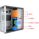 Корпус c блоком питания 450 Ватт/ Case Foxline FL-815, ATX, 3x5.25EXT, 1x3.5EXT, 3x3.5INT, 2xUSB2.0, HDA, w/o FAN, w/450W ATX PSU, w/1.2m EU pwr cord