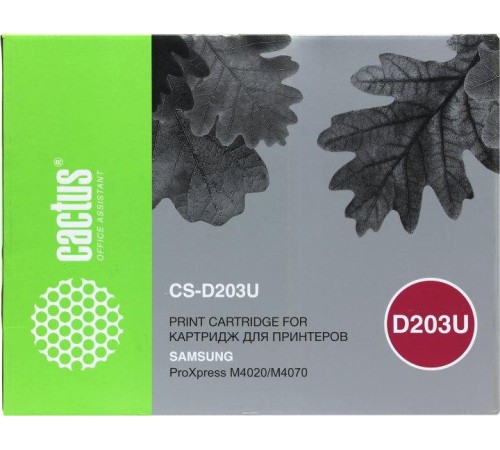 -/ Картридж лазерный Cactus CS-D203U MLT-D203U черный (15000стр.) для Samsung ProXpress M4020/M4070