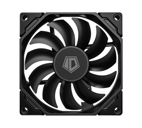 Вентилятор для корпуса ID-COOLING TF-9215-K 92x92x15мм (80шт./кор, PWM, 4pin, черный, резиновые углы, 800-2800об/мин)  BOX