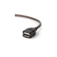 Кабель/ Кабель удлинительный USB2.0 AM/AF прозрачная изоляция 1.8m Telecom <VUS6956T-1.8M>