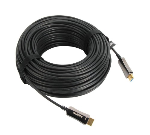 Кабель/ Активный оптический кабель HDMI 19M/M,ver. 2.0, 4K@60 Hz 50m VCOM <D3742A-50M> Кабель/ Активный оптический кабель HDMI 19M/M,ver. 2.0, 4K@60 Hz 50m VCOM <D3742A-50M>