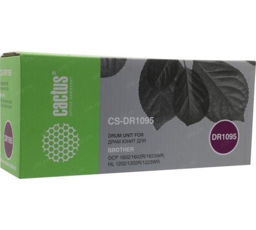-/ Блок фотобарабана Cactus CS-DR1095 DR-1095 черный ч/б:10000стр. для DCP 1602/1602R, HL 1202/1202R Br