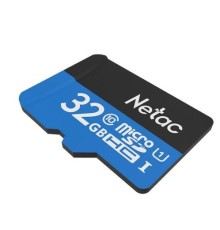 Носитель информации Netac P500 Standard 32GB MicroSDHC U1/C10 up to 90MB/s, retail pack card only
