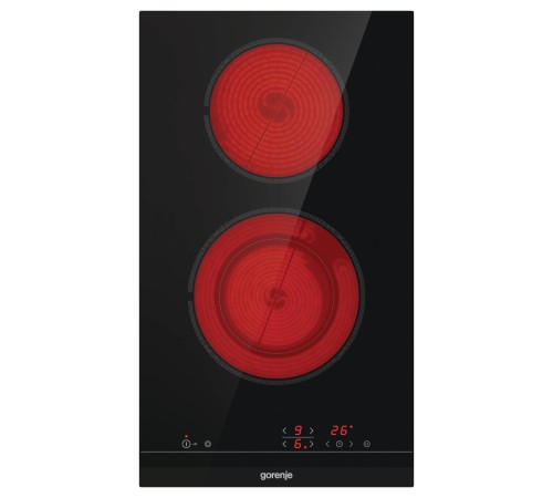 Электрическая домино GORENJE/ Домино, Электрическая Стеклокерамическая варочная панель, Цвет: Черный, Стеклокерамическая варочная панель, Шлифованный передний край, Сенсорное управление, Таймер, Защитная блокировка от детей, Габаритные размеры (вхшхг): 5 Электрическая домино GORENJE/ Домино, Электрическая Стеклокерамическая варочная панель, Цвет: Черный, Стеклокерамическая варочная панель, Шлифованный передний край, Сенсорное управление, Таймер, Защитная блокировка от детей, Габаритные размеры (вхшхг): 5