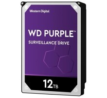 Жесткий диск/ HDD WD SATA3 12Tb Purple DV&NVR 7200 256Mb 1 year warranty