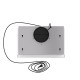 Вытяжка Franke/ Best, Вытяжка TOUCH WH 50, 50см, 750 м3/ч, сенсорное управление, LED освещение, Угольный фильтр Ф-07 (приобретается отдельно), цвет: нержавеющая сталь, лицевая планка: белое стекло