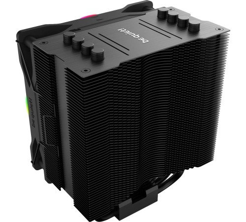 Кулер для процессора/ CPU Cooler be quiet! PURE ROCK 2 FX (150W, 4-pin PWM, 155mm, Al/Cu, 4x6mm, ARGB, 1x120mm, 42.6CFM, 24.4dBA, 2000RPM, S: 1700/1200/115X/2066/2011(-3) square ILM, AM5/AM4, black) Кулер для процессора/ CPU Cooler be quiet! PURE ROCK 2 FX (150W, 4-pin PWM, 155mm, Al/Cu, 4x6mm, ARGB, 1x120mm, 42.6CFM, 24.4dBA, 2000RPM, S: 1700/1200/115X/2066/2011(-3) square ILM, AM5/AM4, black)