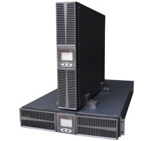 Онлайн ИБП ДКС серии Small Rackmount, 3000 ВА/2700 Вт, 1/1, 8xIEC C13, EPO, USB, RS-232, RJ45, Rack 2U, 6x9Ач
