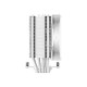 Кулер для процессора DEEPCOOL AG500 WH ARGB LGA1700/1200/115X/AM5/AM4 (12шт/кор, TDP 240W, PWM, ARGB Fan 120mm, 5 тепл. Трубок, Copper Base, белый) RET