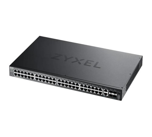 Коммутатор/ Zyxel XGS2220-54 L3 Access switch , rack 19", 48xRJ-45: 1G, 2xRJ-45: 1/2.5/5/10G, 4xSFP+, standalone/cloud management