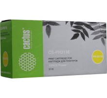 -/ Картридж лазерный Cactus CS-PH3116 109R00748 черный (3000стр.) для Xerox Phaser 3116