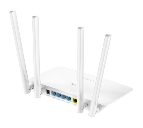 Маршрутизатор/ AC1200 Dual Band Wi-Fi Router, Chipset MediaTek, 802.11ac/a/b/g/n, 867Mbps at 5GHz + 300Mbps at 2.4GHz, 5 x10/100Mbps Ports, WiFi router/AP/ Repeater/WISP Mode,4 5dBi fixed antennas, WPA3, Guest network, WPS, DDNS, VPN Client, IPv6,TR069/T Маршрутизатор/ AC1200 Dual Band Wi-Fi Router, Chipset MediaTek, 802.11ac/a/b/g/n, 867Mbps at 5GHz + 300Mbps at 2.4GHz, 5 x10/100Mbps Ports, WiFi router/AP/ Repeater/WISP Mode,4 5dBi fixed antennas, WPA3, Guest network, WPS, DDNS, VPN Client, IPv6,TR069/T