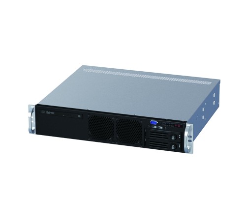 Серверный корпус/ 2U short chassis, 2*3.5'' swappable HDD tray, 2*3.5'' internal HDD bay