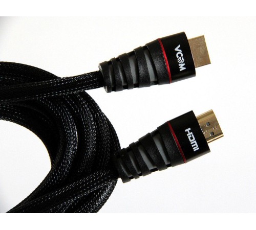 Кабель/ Кабель HDMI 19M/M ver. 2.0 черные коннекторы, 3m VCOM <CG526S-B-3M> Blister