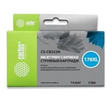 -/ Картридж струйный Cactus CS-CB323N(CS-CB323) №178XL синий (14.6мл) для HP PS B8553/C5383/C6383/D5463