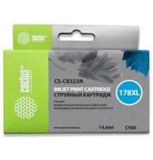 -/ Картридж струйный Cactus CS-CB323N(CS-CB323) №178XL синий (14.6мл) для HP PS B8553/C5383/C6383/D5463