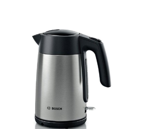 Чайник BOSCH/ Цвет: стальной, черный, 2400 Ватт, скрытый нагр.элемент, 1.7 л Чайник BOSCH/ Цвет: стальной, черный, 2400 Ватт, скрытый нагр.элемент, 1.7 л