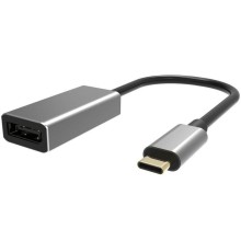 Aдаптер/ Aдаптер USB 3.1 Type-Cm --> DP(f) 4K@60Hz, Aluminum Shell, VCOM<CU422MB>