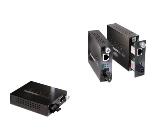 FST-802S15 медиа конвертер/ 10/100Base-TX to 100Base-FX (SC) Smart Media Converter - Single Mode 15KM