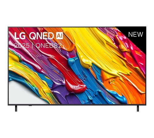 Телевизор ЖК 75'' LG/ 75", Ultra HD, Dynamic QNED Color, Smart TV, WebOS, Wi-Fi, DVB-T2/C/S2, MR, 60Hz Native, 2.0ch (20W), 2 HDMI, 1 USB, 2 Pole, Ashed Blue, 2025