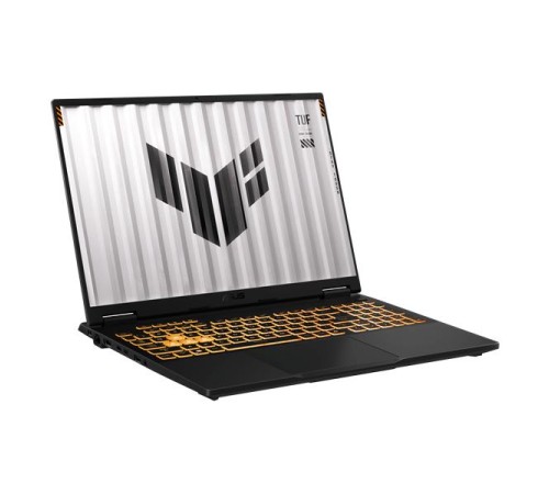 Ноутбук  ASUS TUF Gaming F16 FX608JPR-RV077 Intel Core i7 14650HX 2.2GHz/DDR5 16GB/SSD 1TB/Nvidia RTX 5070 (8GB GDDR7)/16" WUXGA (1920x1200) 16:10 AG, 300 NITS IPS, 165Hz/No OS/Jaeger Gray/2.20 Kg