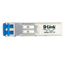Трансивер/ DEM-210/10 SFP Transceivers, 100Base-LX, Duplex LC, Single-mode, 1310nm, 15KM, 10pcs/pack