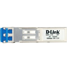 Трансивер/ DEM-210/10 SFP Transceivers, 100Base-LX, Duplex LC, Single-mode, 1310nm, 15KM, 10pcs/pack
