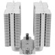 Кулер для процессора/ CPU Cooler Thermalright Peerless Assassin 90 SE White (4-pin PWM, 110mm, Ni/CU, 4x6mm, 1x92mm, 32.77CFM, 23.85 dBA, 2200RPM, S: 1700, 1200, 115X, AM5, AM4)