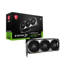 Видеокарта/ VGA MSI NVIDIA GeForce RTX 4080 SUPER 16G VENTUS 3X OC 16GB, GDDR6X/256-bit, PCIe 4.0, 2xHDMI 2.1, 2xDP, 3.1-slot