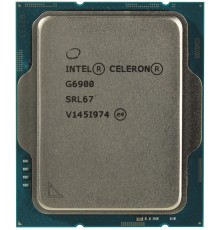 Процессор/ APU LGA1700 Intel Celeron G6900 (Alder Lake, 2C/2T, 3.4GHz, 4MB, 46W, UHD Graphics 710) OEM
