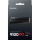 Твердотельный накопитель/ Samsung SSD 9100 PRO, 1000GB, M.2(22x80mm), NVMe 2.0, PCIe 5.0 x4, V-NAND TLC, R/W 14700/13300MB/s, IOPs 1 850 000/2 600 000, TBW 600, DWPD 0.3, with Heatsink (12 мес.)