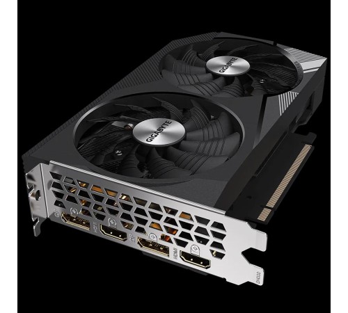 Видеокарта/ VGA GIGABYTE NVIDIA GeForce RTX 3060 WINDFORCE 12G REV1.0 12GB, GDDR6/192-bit, PCIe 4.0, 2xHDMI 2.1, 2xDP, 2-slot