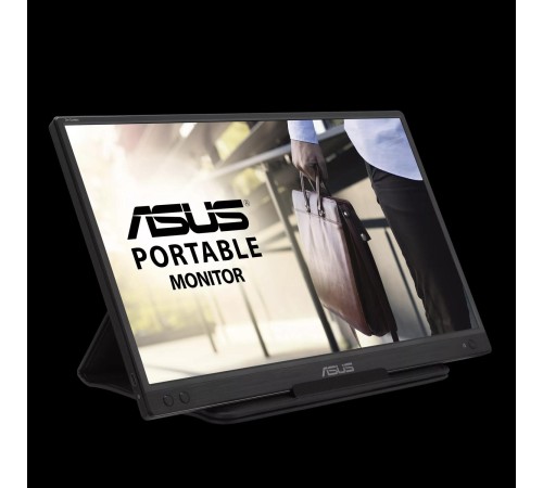 Монитор LCD 15.6"MB166C/ ASUS ZenScreen MB166C, портативный USB-монитор, 15,6" / FHD, IPS-панель, USB-C, подавление мерцания, фильтрация синего света, антибликовое покрытие Монитор LCD 15.6"MB166C/ ASUS ZenScreen MB166C, портативный USB-монитор, 15,6" / FHD, IPS-панель, USB-C, подавление мерцания, фильтрация синего света, антибликовое покрытие