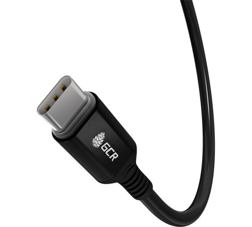 GCR Кабель PREMIUM 2.0m TypeC/Lightning MFI POWER DELIVERY 18 W, быстрая зарядка, черный силикон, AL case черный, черный ПВХ GCR Кабель PREMIUM 2.0m TypeC/Lightning MFI POWER DELIVERY 18 W, быстрая зарядка, черный силикон, AL case черный, черный ПВХ