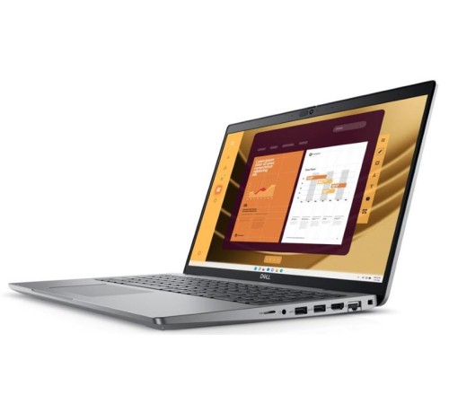 Ноутбук без сумки DELL Latitude 5550 Core Ultra 5 135U 15.6" FHD 16GB (1 x16GB) DDR5,512GB SSD Intel Graphics,Linux,2y gray,1,6kg KB Eng/Rus