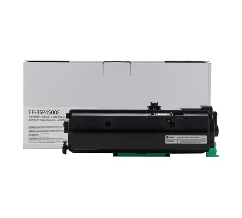 Картридж F+ imaging, черный, 6 000 страниц, для Ricoh моделей Aficio sp3600dn/4510sf (аналог 407340), FP-RSP4500E