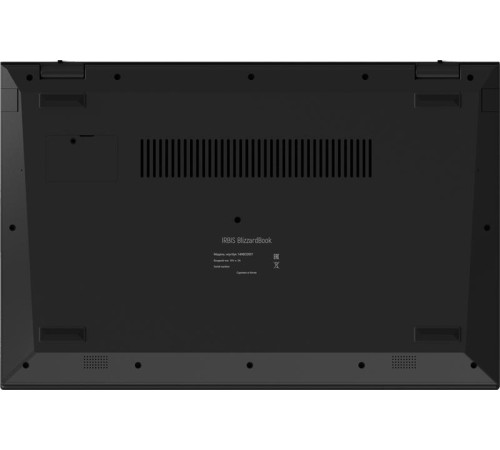 Ноутбук IRBIS BlizzardBook 14 14NBC0001 14" Core i3-1115G4, 14"LCD 1920*1080 IPS , 8+512GB SSD, AC wifi, camera: 2MP, 5000mha, black metal case, backlight keyboard, Type-c, Win 11 Pro