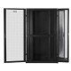 Серверный шкаф SMARTWATT Серверный шкаф Rack S-Series 42U 800x1200мм, двери с перфорацией, боковые панели 4шт и ролики в комплекте, черный (4512020620016)