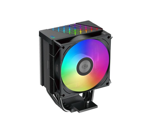 Кулер для процессора/ CPU Cooler PCCooler R400 ARGB BK (180W, 4-pin PWM, 133mm, Al/Cu, 4x6mm, ARGB, 1x92mm, 40.94CFM, 30dBA, 2200RPM, S: 1851/1700/1200/115X, AM5/AM4, black) Кулер для процессора/ CPU Cooler PCCooler R400 ARGB BK (180W, 4-pin PWM, 133mm, Al/Cu, 4x6mm, ARGB, 1x92mm, 40.94CFM, 30dBA, 2200RPM, S: 1851/1700/1200/115X, AM5/AM4, black)