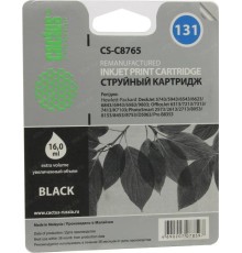 -/ Картридж струйный Cactus CS-C8765 №131 черный (20мл) для HP DJ 5743/5943/6543/6623/6843/6943/6983/98