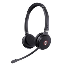 Гарнитура YEALINK WH62 Dual Portable UC Дуо, Беспроводная, HD звук, 120м DECT, Шумоподав, USB-адаптер