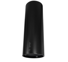 ВЫТЯЖКА MAUNFELD LEE ISLA 39 BLACK/ островная вытяжка с потолочным креплением, 1050 м3, кухни до 40м2, 52дБ, LED, электронное управление, в опции угольный фильтр CF172C, черный цвет