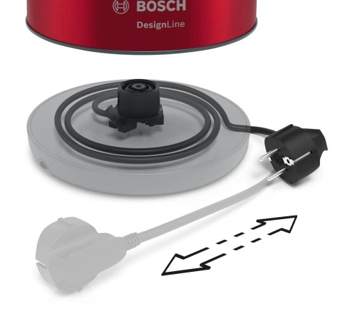 Чайник Bosch/ 1.7 л, 2400 Вт, Красный Чайник Bosch/ 1.7 л, 2400 Вт, Красный