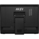 Моноблок MSI PRO AP162T ADL AiO 15,6" FHD(1920x1080) IPS AG Single Touch,Intel N100 (0.8GHz),8Gb DDR4,512GB SSD,2*COM port,VGA,Intel UHD,WiFi,BT,camera,Wired KB&mouse Eng/Rus,noOS,1y war-ty,Black