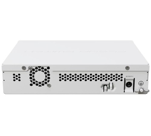 Коммутатор MikroTik Cloud Router Switch CRS310-1G-5S-4S+IN with 800 MHz CPU, 256 MB RAM, 4xSFP+, 5xSFP cages, 1xGBit LAN port, RouterOS L5, desktop case, rackmount ears, PSU